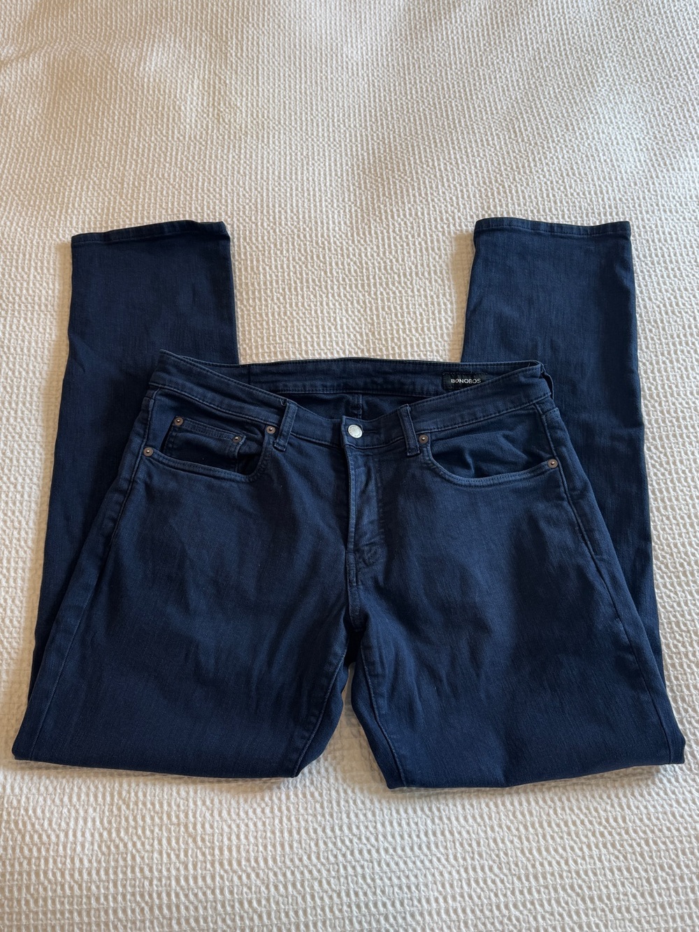 Bonobos Men’s Dark Blue Slim Jeans